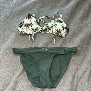 Palm tree swimsuit